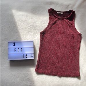 Perfect Burgundy Tank Top